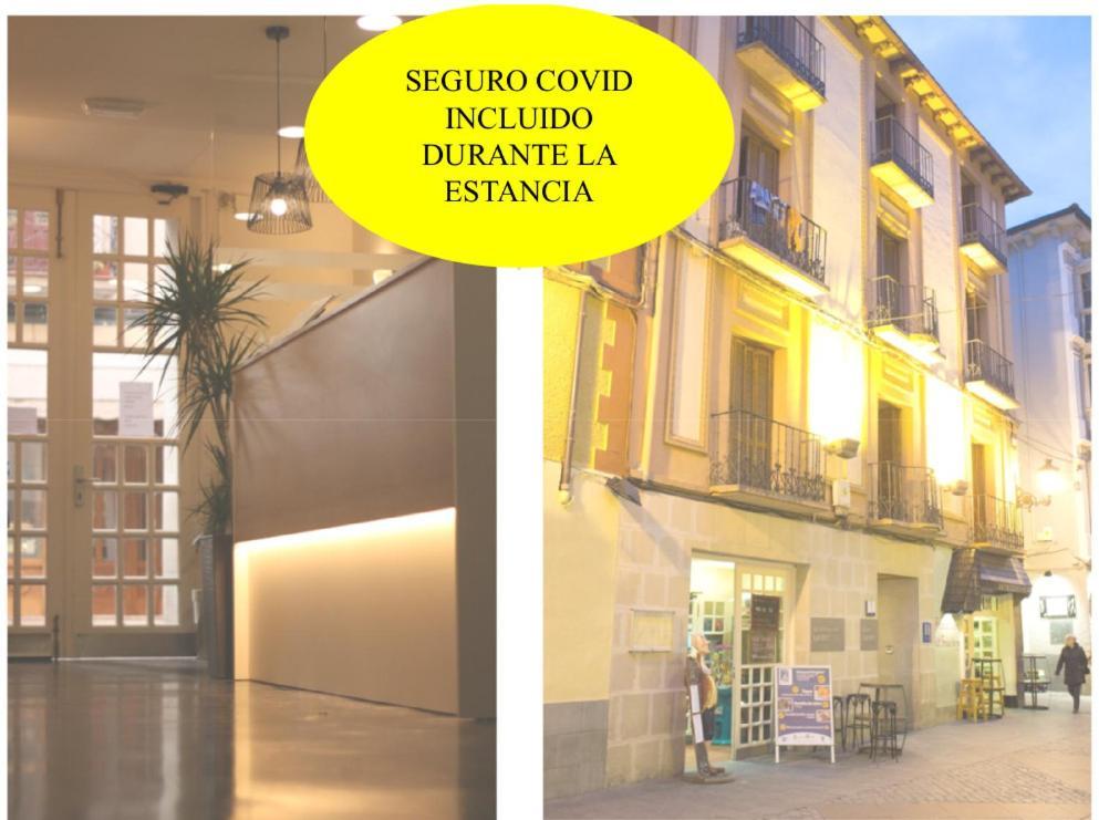 Hotel La Paz Jaca Buitenkant foto